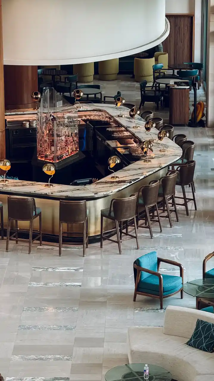 Elegant lounge interior